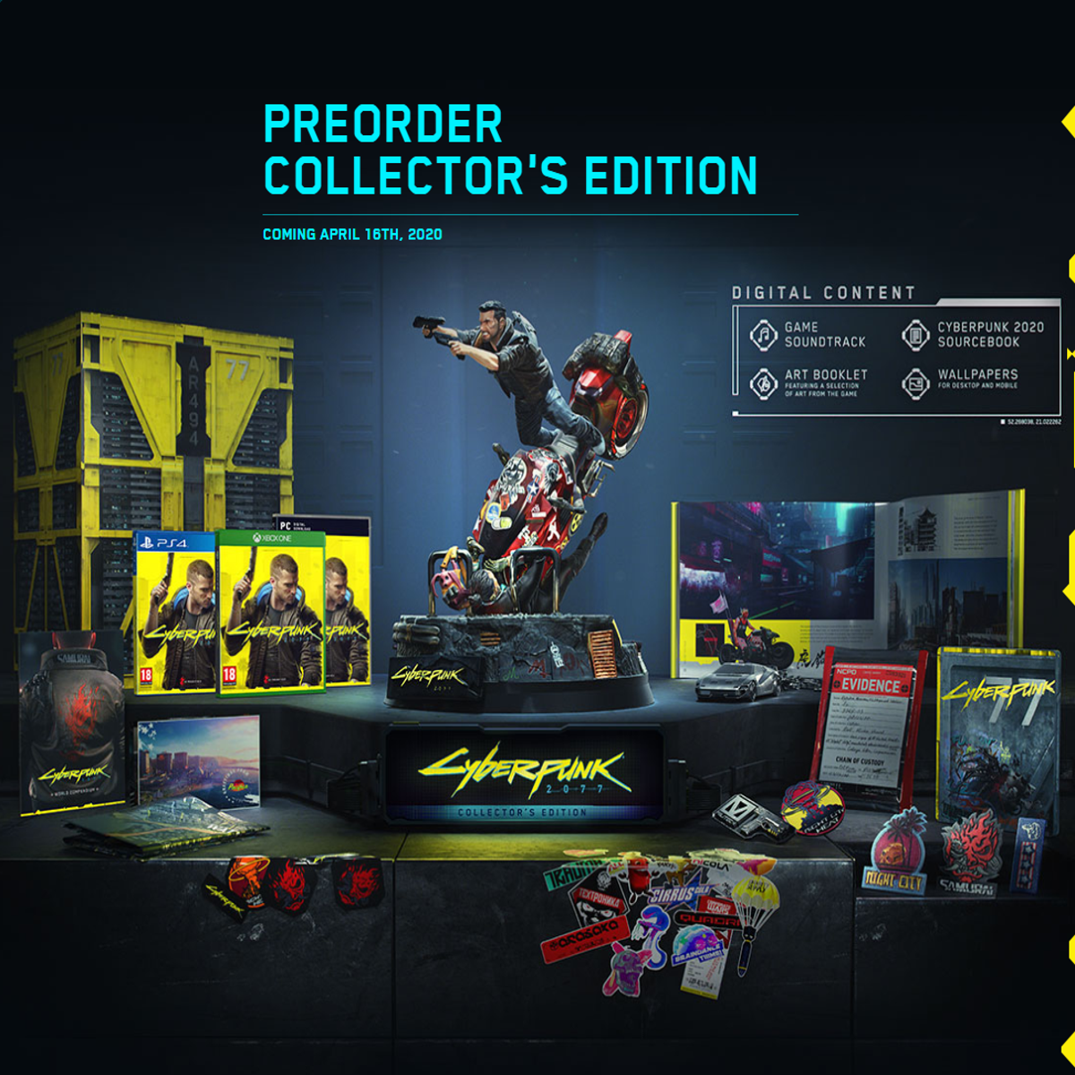 Cyberpunk collectors edition ps4 фото 2