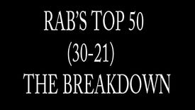 Cardboard Children - Rab's Top 50: Breakdown 3