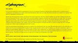 CD Projekt emite un comunicado disculpándose por los errores de Cyberpunk 2077 en consolas, y promete arreglarlos en febrero