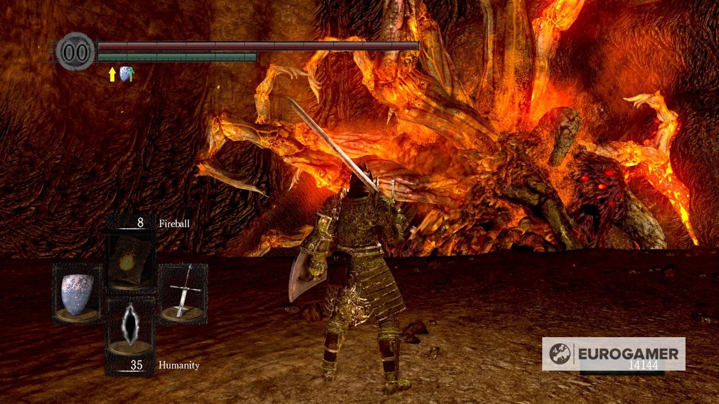 Dark Souls Ceaseless Discharge Boss Strategy Eurogamer Net   Ceaseless 1 