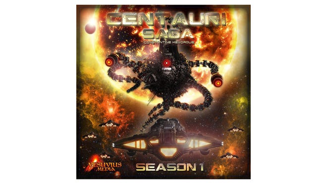 Centauri Saga: Abandoned expansion legacy board game box