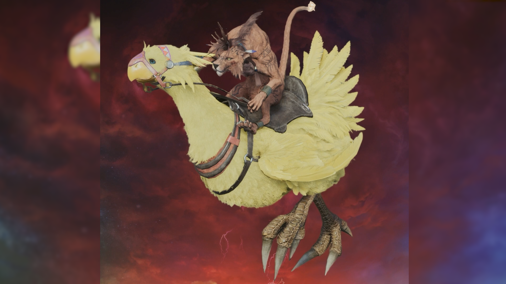 Final Fantasy VII Rebirth The Real Reason Red XIII Is Riding A Chocobo   Chocobo Edit 