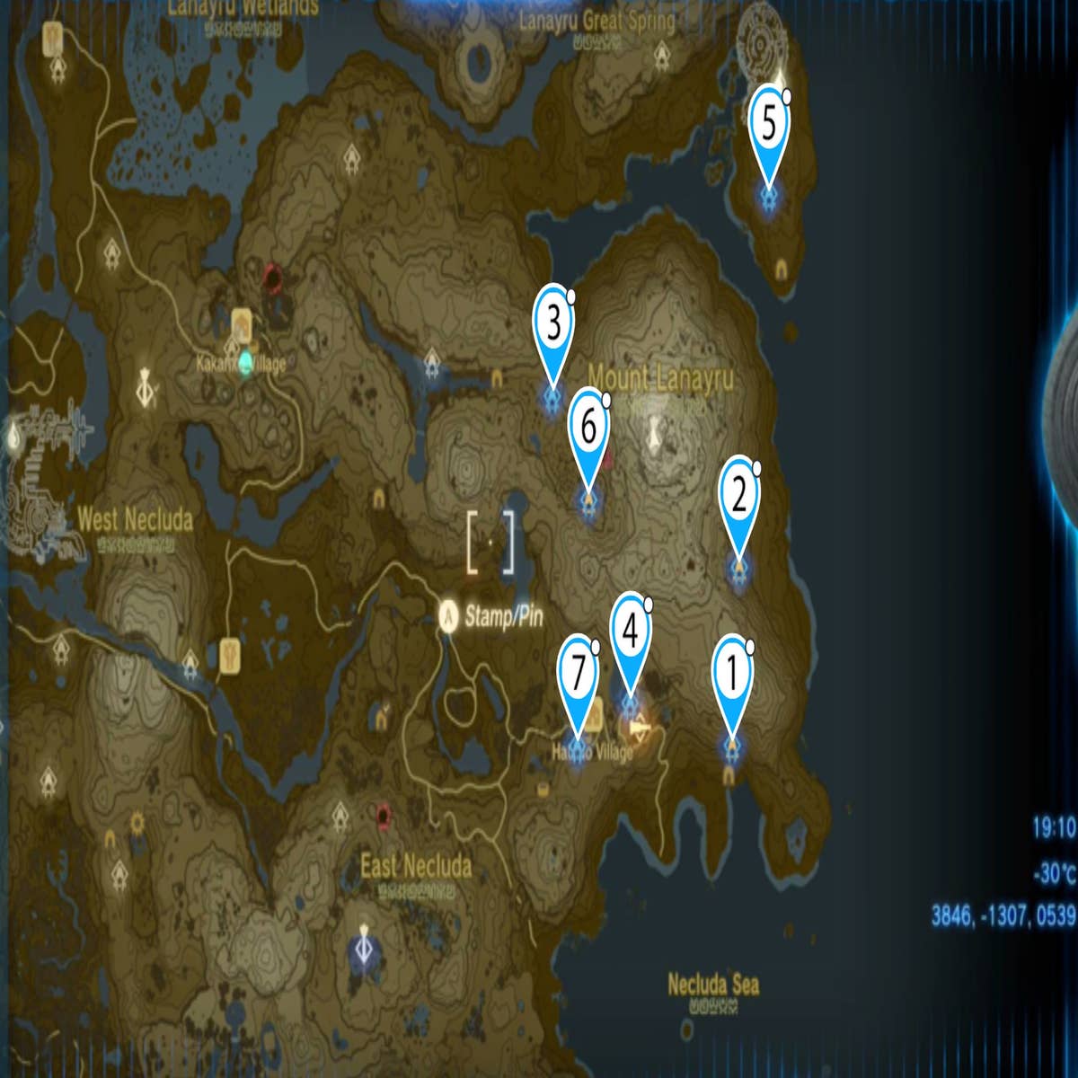 Guía Zelda: Tears of the Kingdom  ¿Dónde están ubicados TODOS los  Santuarios del Centro de Hyrule? – En Cancha
