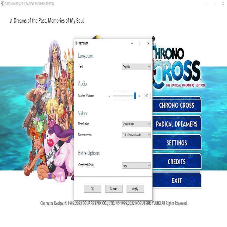 Chrono Cross: The Radical Dreamers Edition comparison screenshots