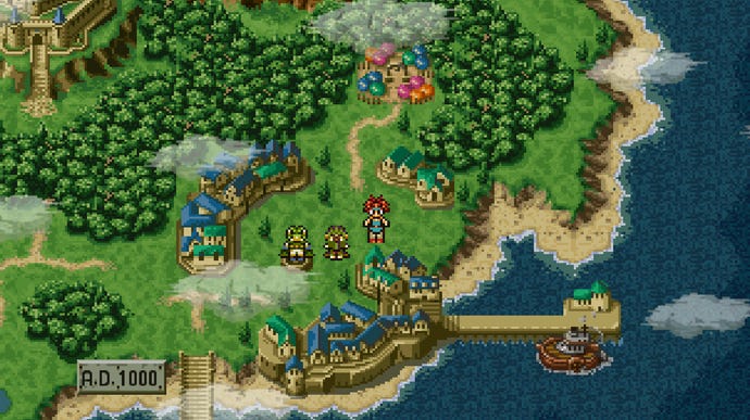 Bertualang dalam tangkapan layar Chrono Trigger.
