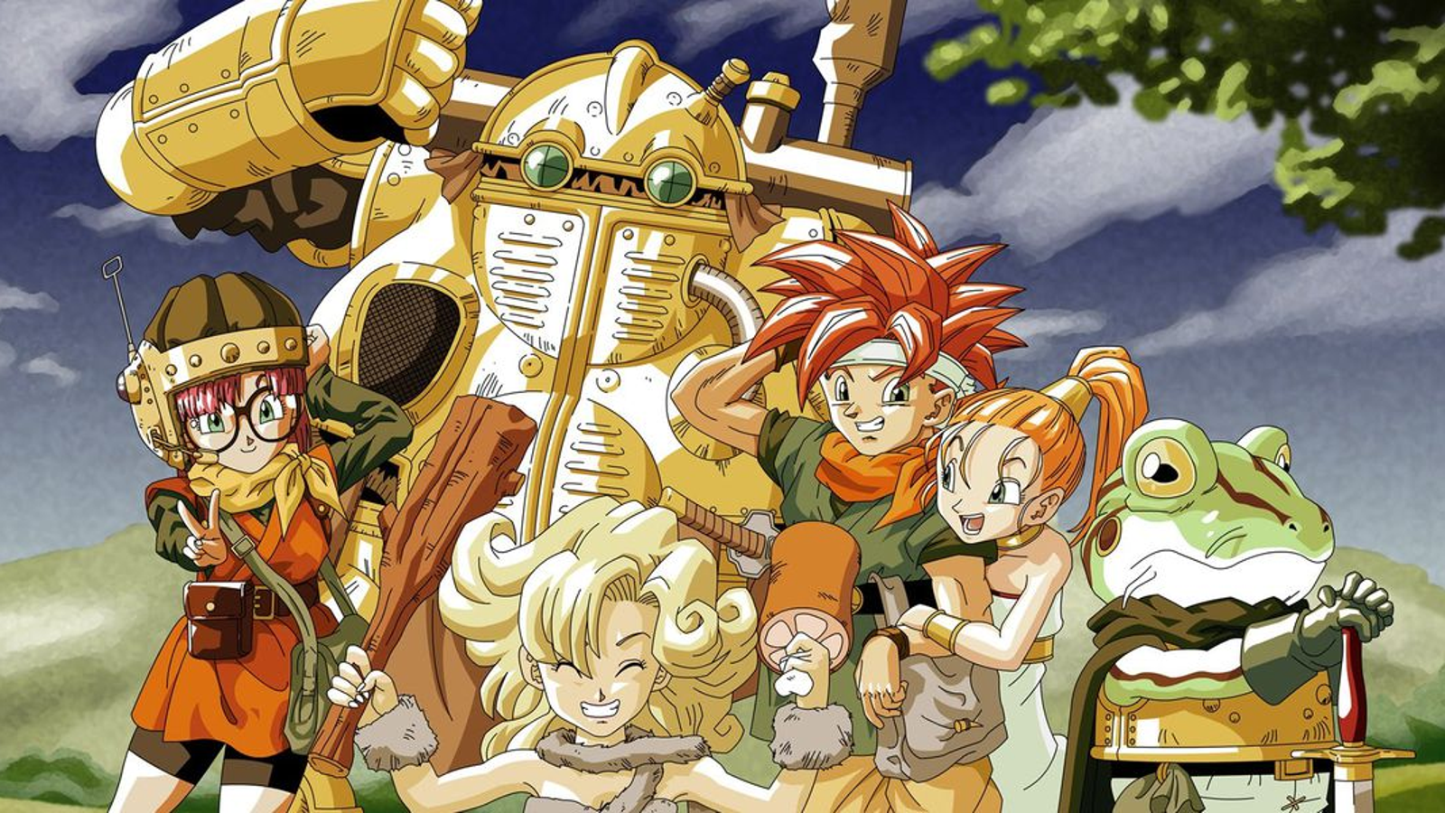 PlayStation - Chrono Cross - Character Menu Art - The Spriters