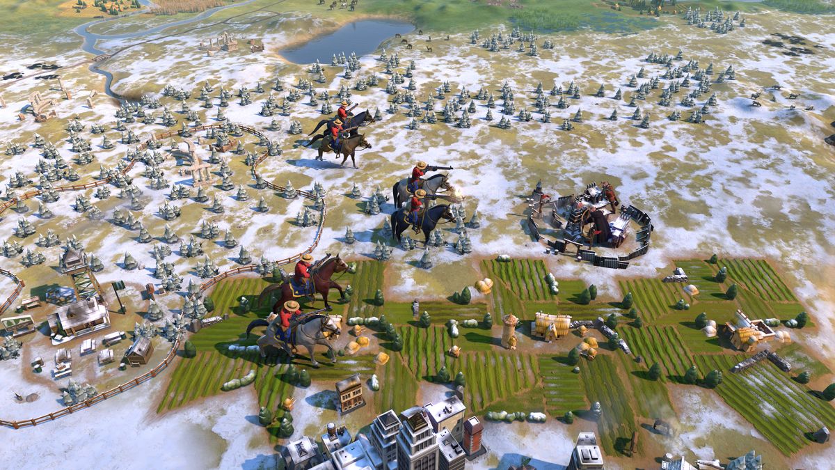 Civilization 6 Gathering Storm adds Canada and an Ice Hockey Rink VG247
