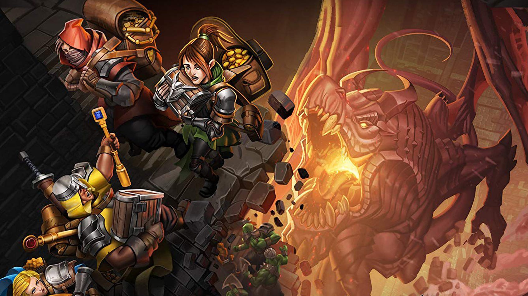 Clank A DeckBuilding Adventure Dicebreaker