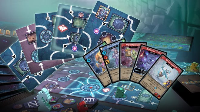 A promo image for Clank! Catacombs.