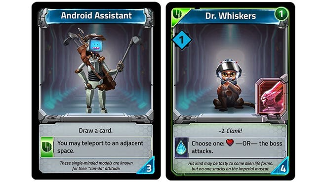 Clank! In! Space! cards