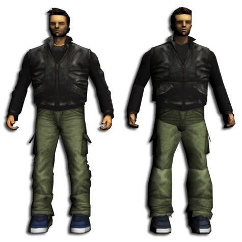Download Evolution of Claude - Early versions of Claude for GTA 3