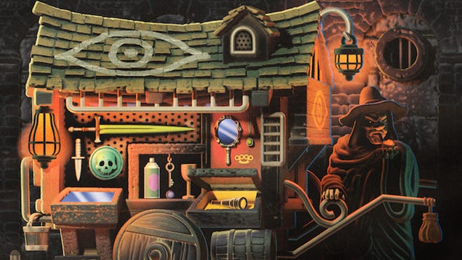 Artwork for Clerk & Dagger RPG.