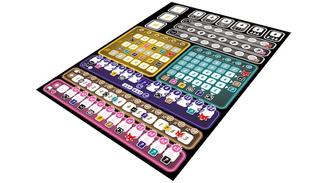 Clever Hoch Drei board game layout