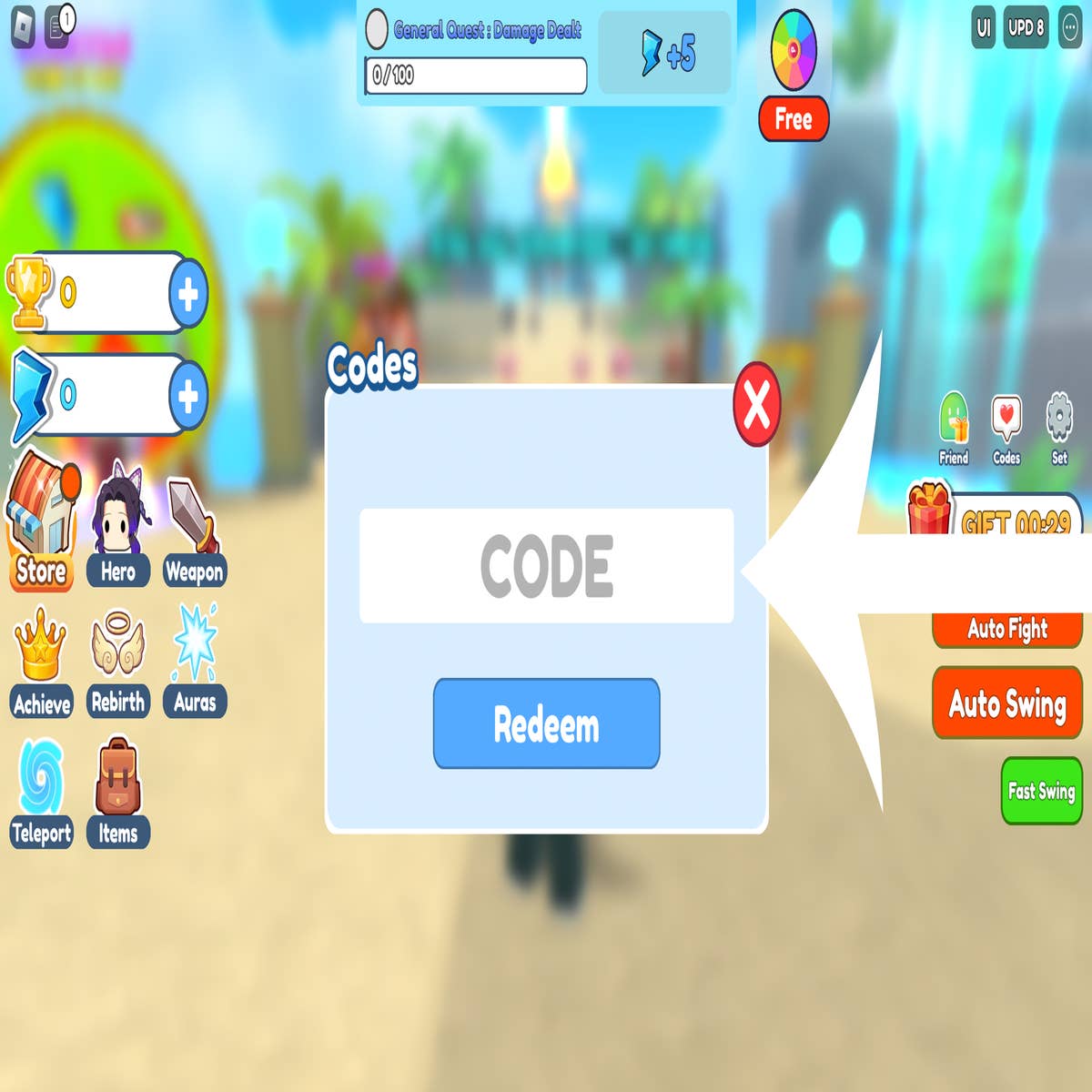 Clicker Fighting Simulator, Roblox GAME, ALL SECRET CODES, ALL WORKING CODES  