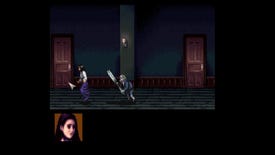 Jennifer is chased by Scissorman in 16-bit Japanese horror cult classic Clock Tower.