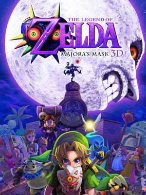 Caixa de jogo de The Legend of Zelda: Majora's Mask 3D
