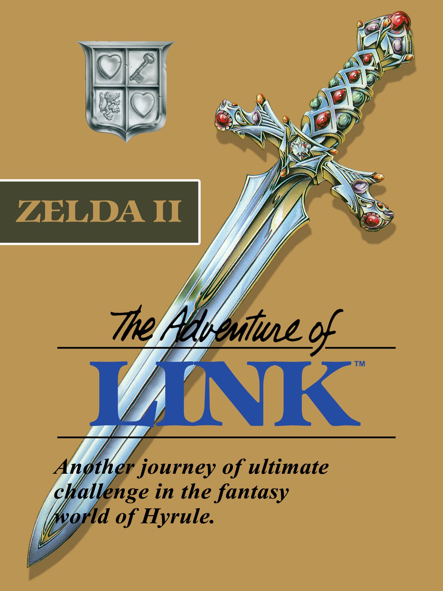 Zelda II: The Adventure of Link boxart