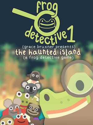 The Haunted Island, a Frog Detective Game boxart