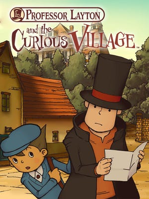 Caixa de jogo de Professor Layton and the Curious Village