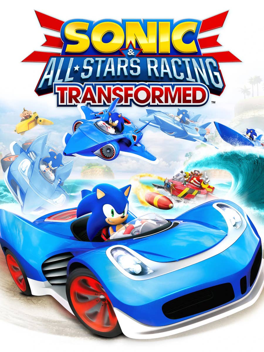  Sonic & All-Stars Racing Transformed - Xbox 360 : Sega of  America Inc: Video Games