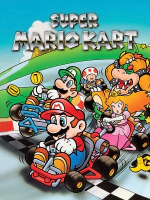 Super Mario Kart boxart
