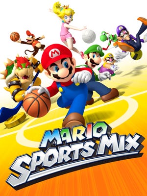 Caixa de jogo de Mario Sports Mix