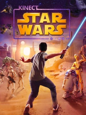 Caixa de jogo de Kinect Star Wars