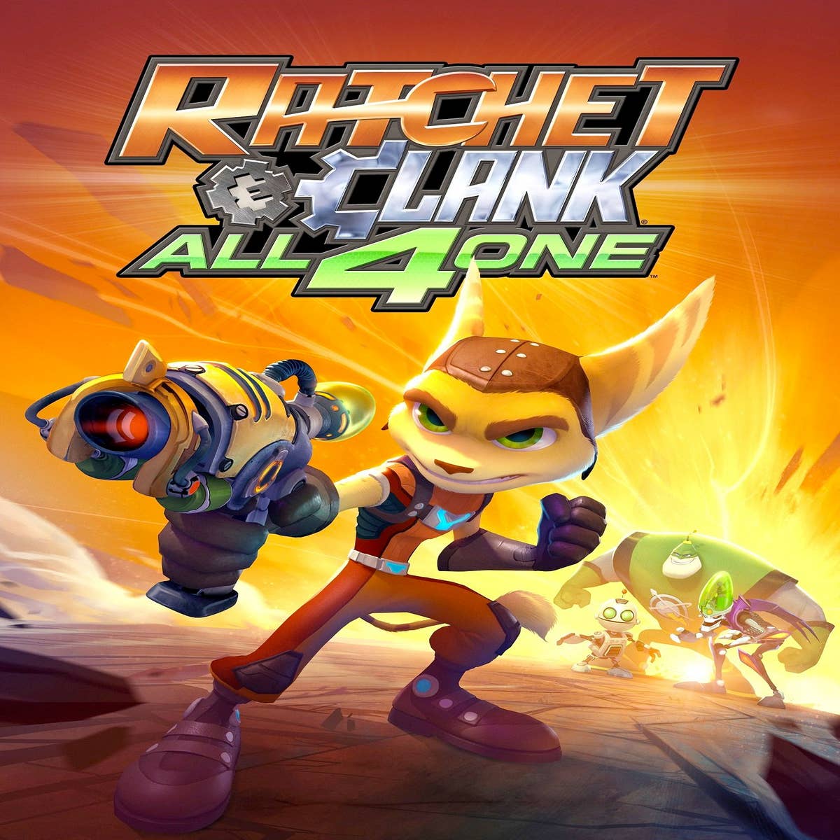 Playstation 3 Ps3 Ratchet & Clank All 4 One