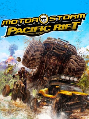 Caixa de jogo de MotorStorm Pacific Rift