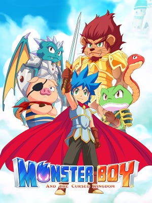 Caixa de jogo de Monster Boy And The Cursed Kingdom