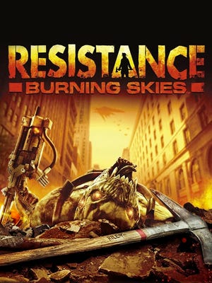 Resistance Burning Skies boxart