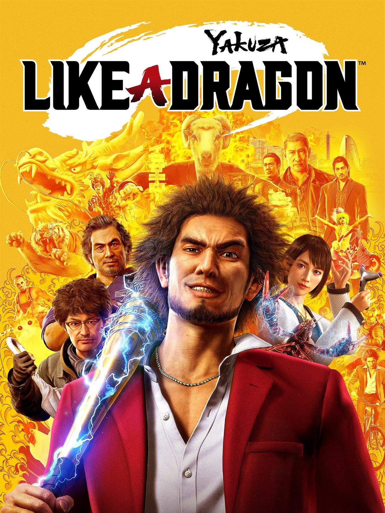 Yakuza: Like a Dragon boxart