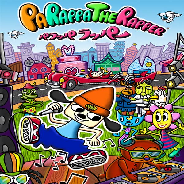 Parappa The Rapper CD-ROM Desktop Accesaries Digicube DTA Series