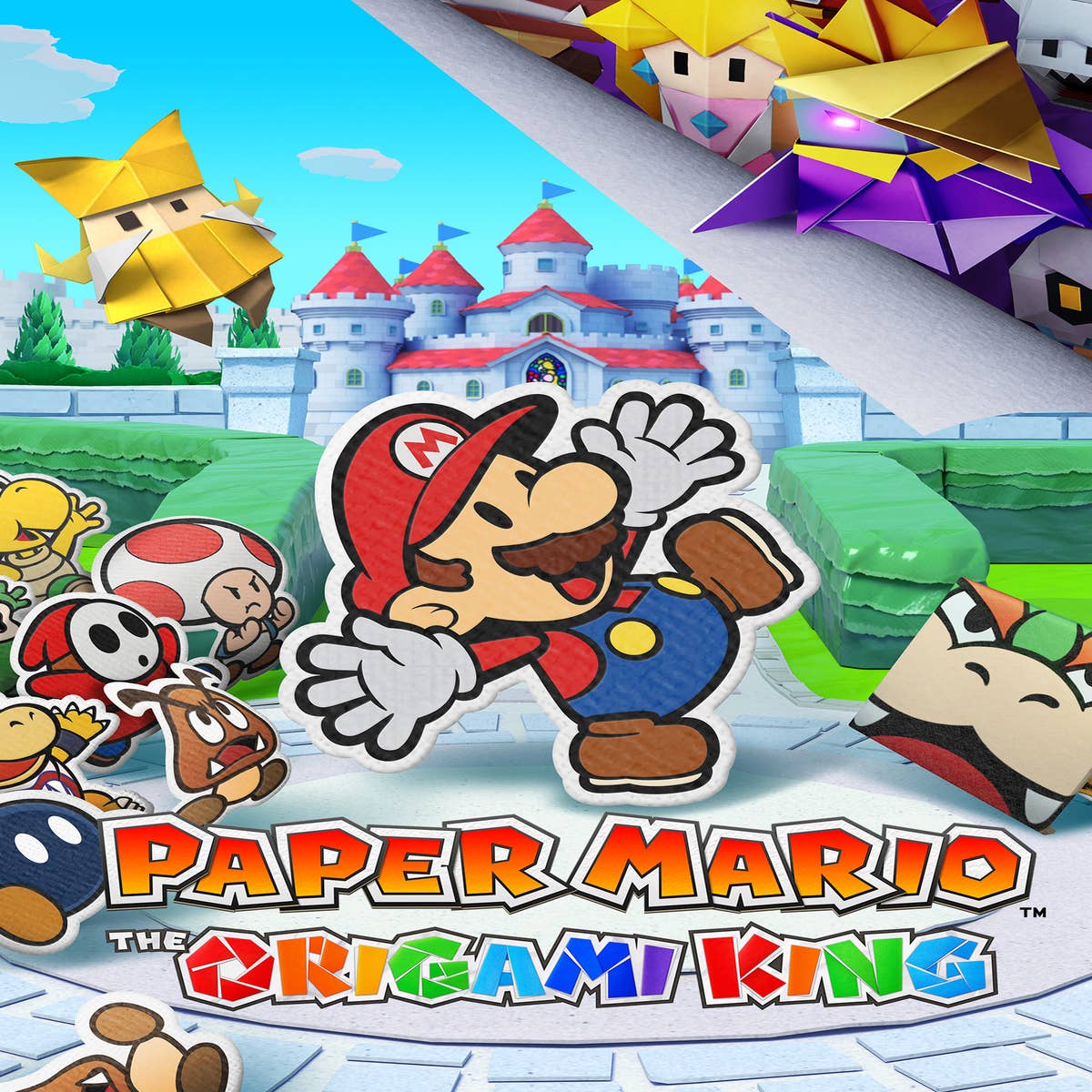 Regalamos una Nintendo Switch Lite con Paper Mario: The Origami King!