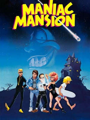 Maniac Mansion boxart