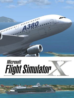 Microsoft Flight Simulator X boxart