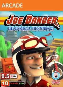 Caixa de jogo de Joe Danger: Special Edition