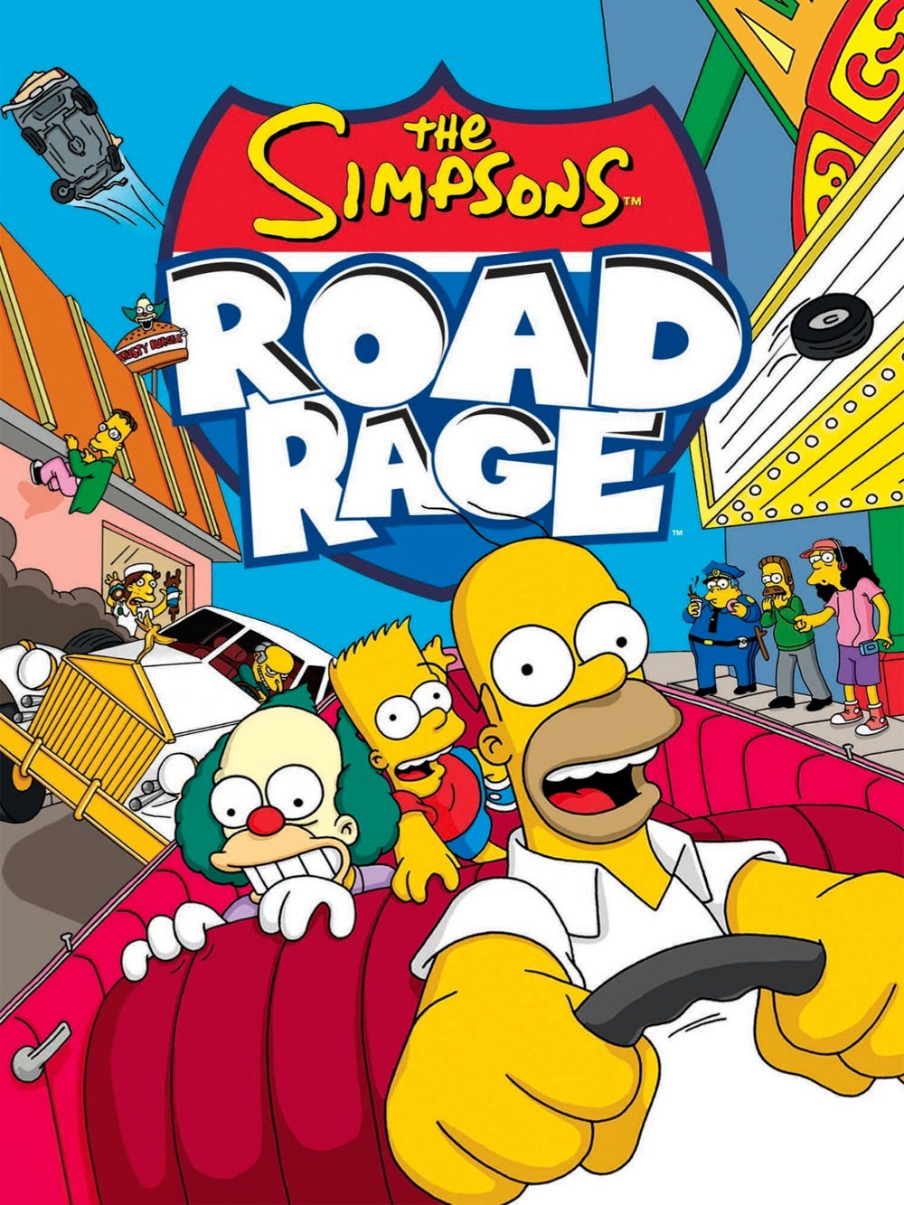 Rode Rage Simpsons Simpsons Road Rage | Eurogamer.net