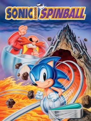 Caixa de jogo de Sonic Spinball