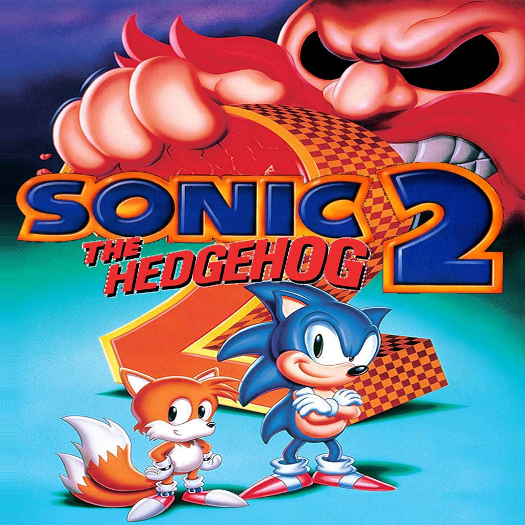 Sonic the Hedgehog 2 Sega Mega Drive Flyer Japan