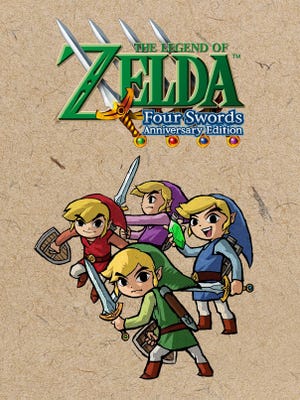 Caixa de jogo de The Legend of Zelda: Four Swords Anniversary Edition