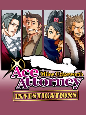 Portada de Ace Attorney Investigations: Miles Edgeworth