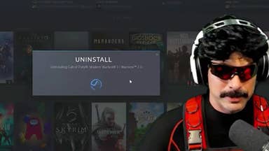 Imagem para Dr. Disrespect desinstala Call of Duty
