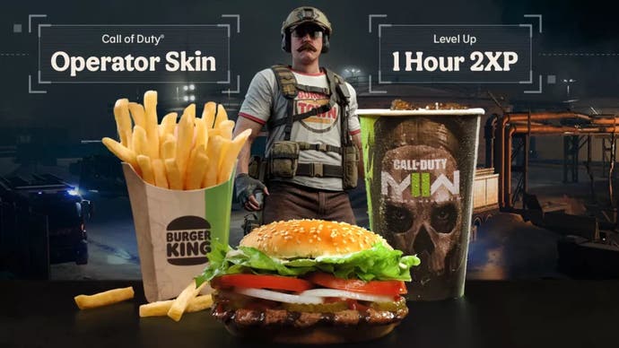 Call of Duty Burger King promotion image