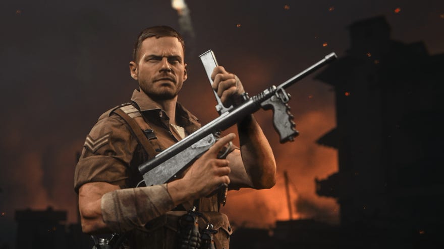 The character Lucas in Call Of Duty: Vanguard.