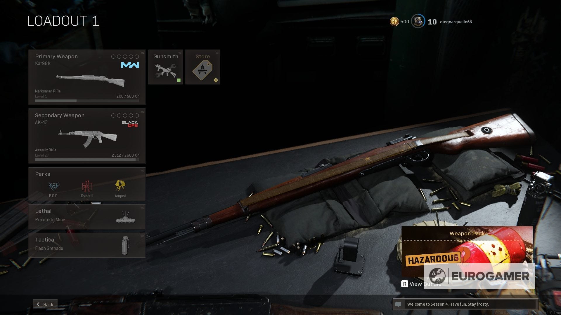 Kar Loadout Warzone best Kar98k loadouts: Our Kar98k class setup recommendations ...