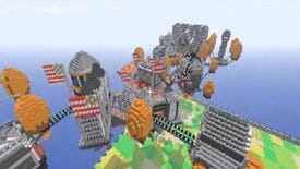 Built A Tower To The Sky: Minecraft Columbia