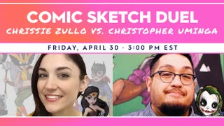 Comic Sketch Duel: Chrissie Zullo vs Christopher Uminga