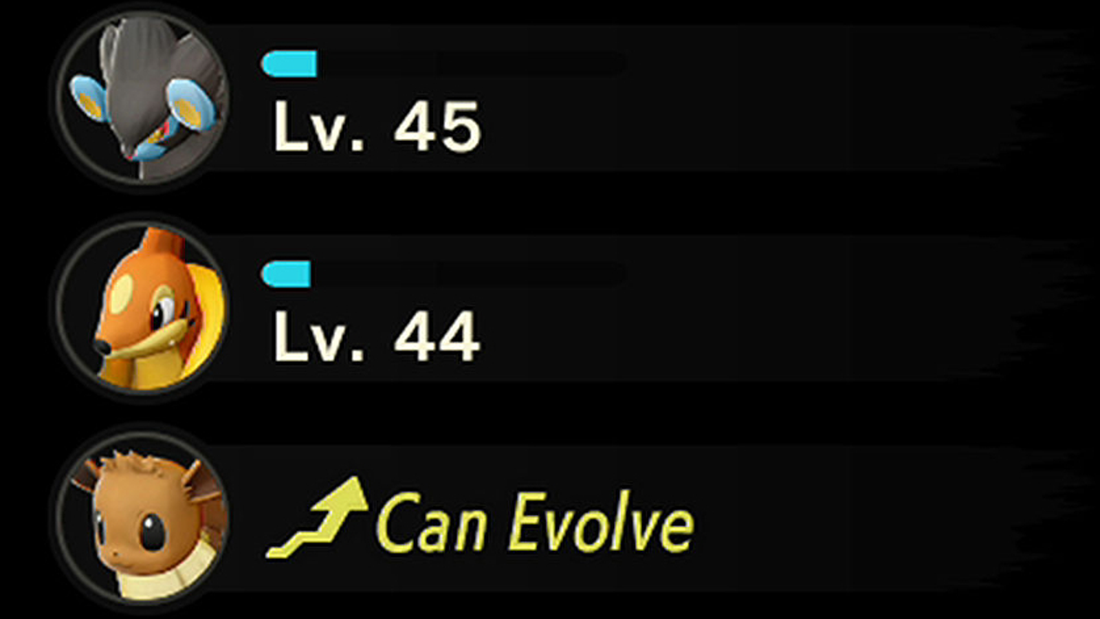 Pokémon Legends: Arceus - evoluções de Eevee - Como evoluir Eevee
