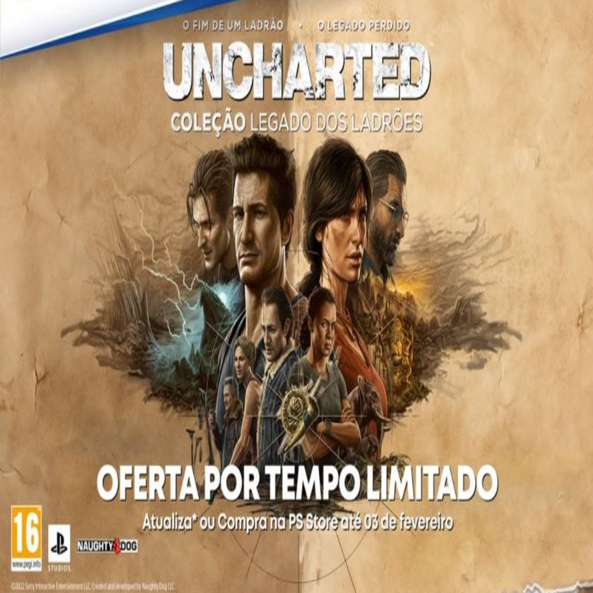 Como obter a coletânea do Uncharted e o Journey de graça no PS4